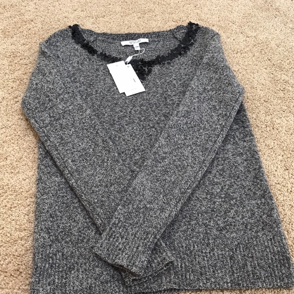 NWT! Derek Lam 10 Crosby grey medium wool sweater - Picture 8 of 8
